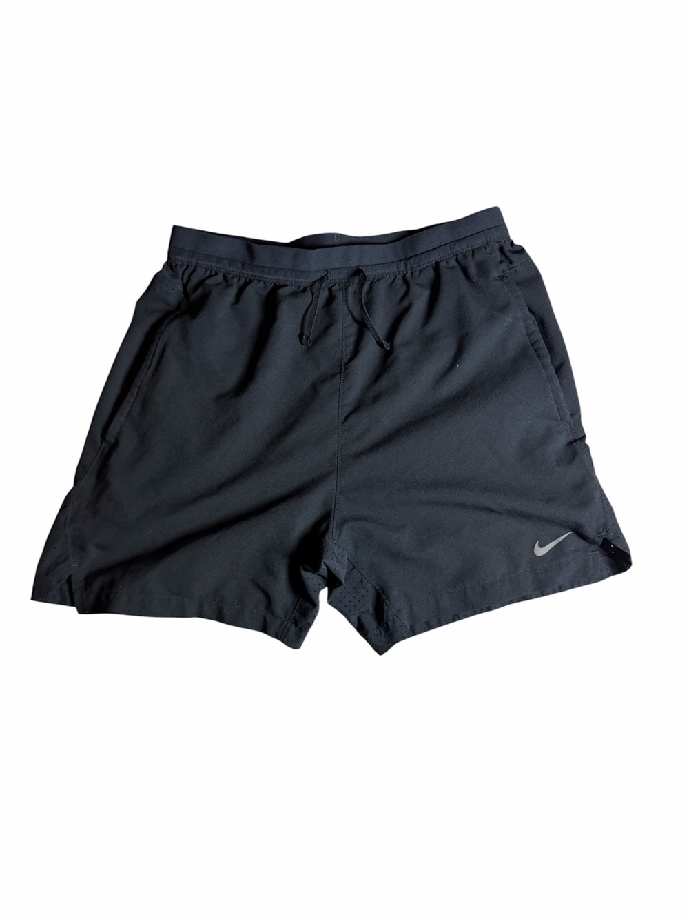 Nike Black Men’s Athletic Training Shorts with Reflective Swoosh